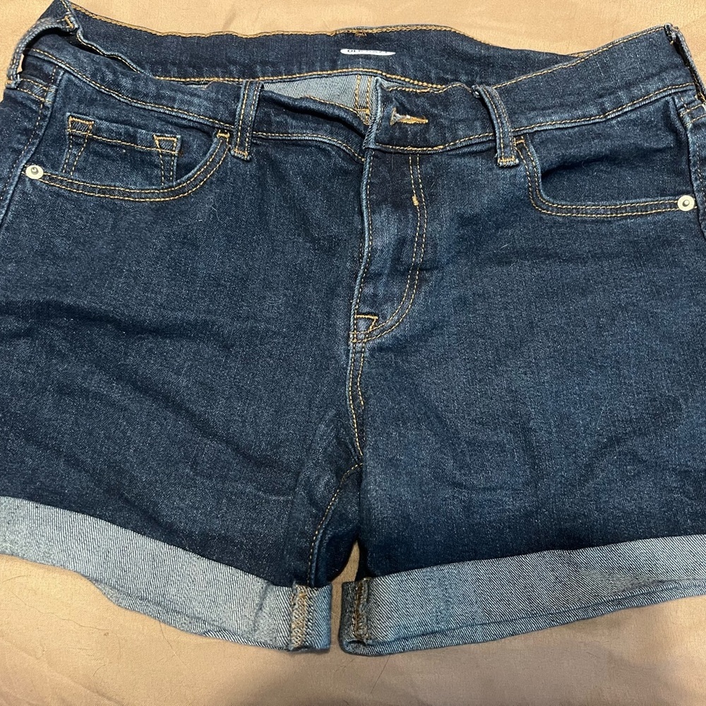 Old navy Denim Blue Women's Shorts - Picture 2 of 6